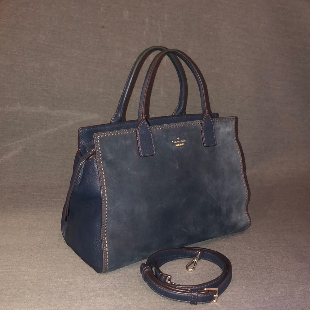 Kate Spade Large Suede Satchel Bag